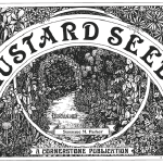 Mustard Seeds cover illustration
Inked illustration of an inviting garden printed on a 9"x12" envelope designed to be colored. Published in 1985 by Cornerstone Publications,